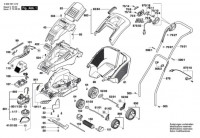 Bosch 3 600 H81 C72 ROTAK 40 Lawnmower Spare Parts